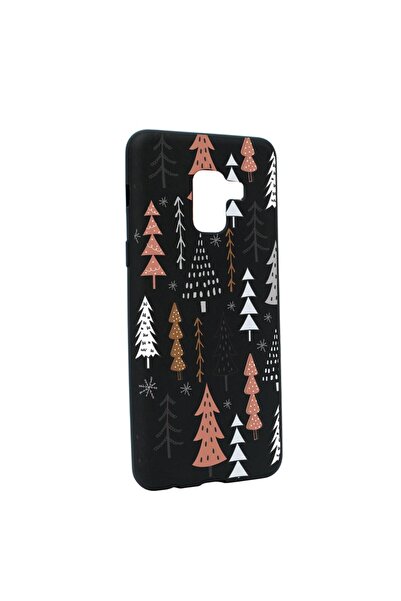 bestcase Husa Silicon Compatibila Cu Samsung Galaxy A5 2018, Hand Drawn Chris...