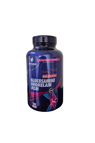STORM VİTALS Glucosamine Bromelain Msm 180 Tablets