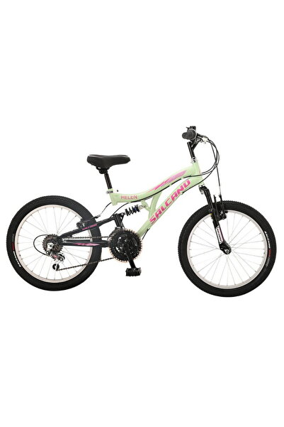 Salcano HELEN 20 JANT BİSİKLET / MİNT YEŞİLİ - KOYU PEMBE - AÇIK PEMBE