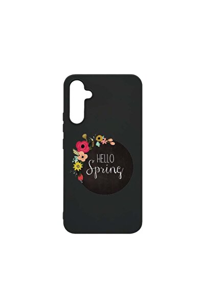 bestcase Калъф, съвместим със Samsung Galaxy A34, Hello Spring, 0.8 мм тънък,...