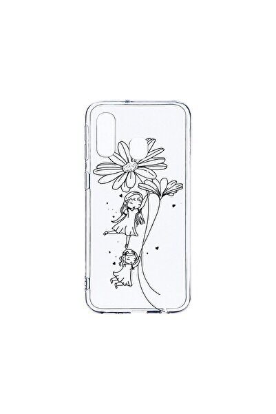 bestcase Διαφανής Θήκη Σιλικόνης 2MM, Συμβατή με Samsung Galaxy A40, Sisters,...