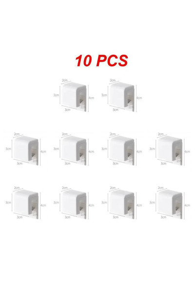 Choice 10pcs 1-100pcs Punch-free Toothbrush Holder Wall-mounted Toothpaste Ho...