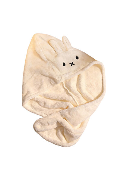 Choice A Cute Miffy Rabbit Dry Hair Cap Absorbent Quick-Dry Towel Shampoo Hom...
