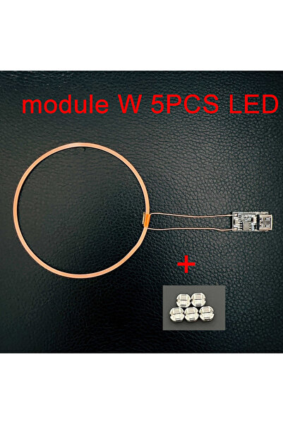 Choice6 module W 5PCS LED 0-80mm USB 5V Wireless Power Supply Transmitter Coi...
