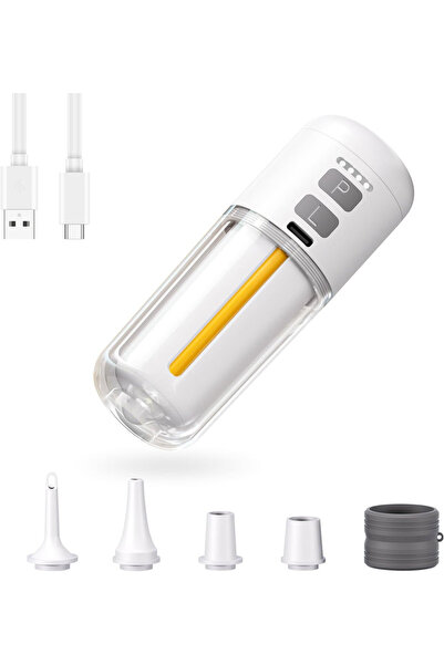Choice1 White 2000mAh NEW Portable Air Pump for Inflatables 430L/min Ultra Fa...