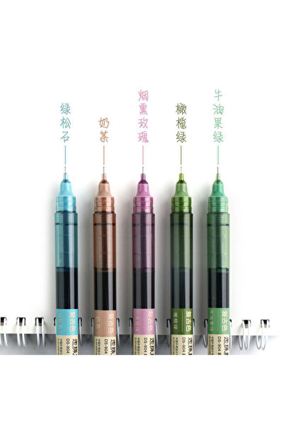 Choice1 قلم حبر سائل متعدد الألوان من Qingfugu Dianshi، حبر سريع الجفاف، رأس ...