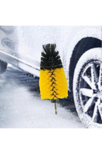 Choice Car Cleaning Brush for Drill Quick Change Shaft Wheel Brush Car Cleane...