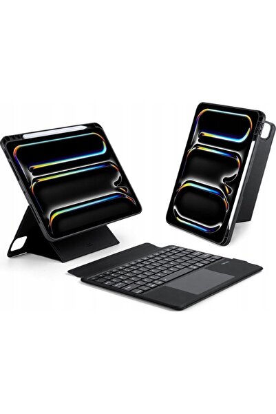 Dux Ducis Husă DK cu tastatură wireless pentru iPad Pro 11 (2024) neagră