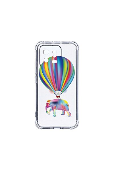 bestcase Husa BestCase¬Æ Anti Shock 1.5MM, Compatibila cu Xiaomi 13, Rainbow ...
