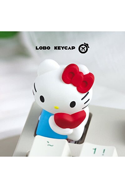 Choice love Lobo Keycap Hello Kitty Resin Single Esc Replace Keycap Cute Cart...