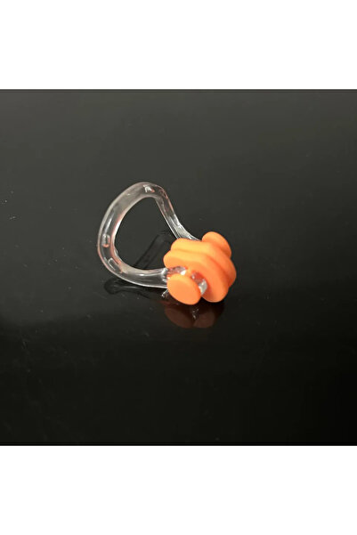 Choice7 Orange Reusable Soft Silicone Swimming Nose Clip Comfortable Diving S...