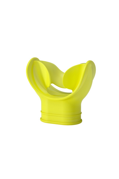 Choice1 Fluorescent Yellow Silicone Surfing Mouthpiece Comfortable Scuba Divi...