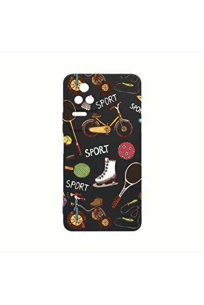 bestcase Силиконов калъф, съвместим с Xiaomi Poco M5s, Летни спортове, Устойч...