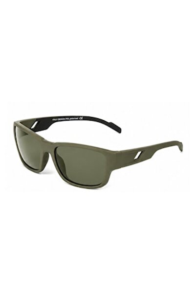 Globalport Retail Men's polarized sunglasses UV400, military style, matte kha...