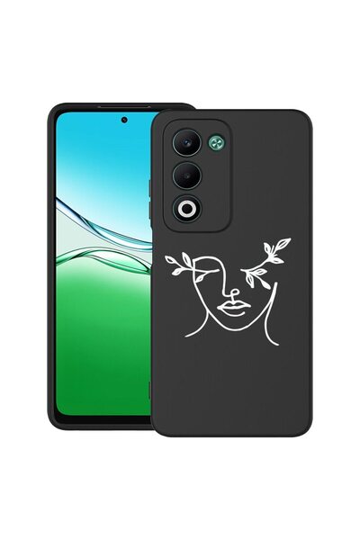bestcase ¬Æ Husa pentru OPPO A5 din Silicon Ultra Slim cu Design Woman Abstra...
