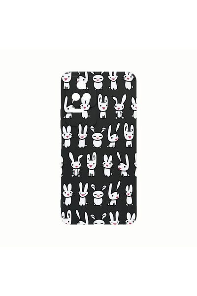 bestcase Θήκη Σιλικόνης, Συμβατή με Xiaomi Poco M5s, Σχέδιο Κουνέλια, Ανθεκτι...