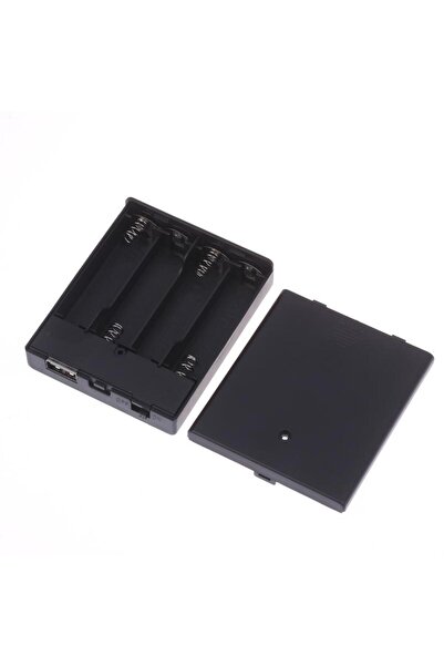 Choice1 JETTING Black [ZYAS]1Pcs USB Power Supply Battery Box Portable Mini 4...