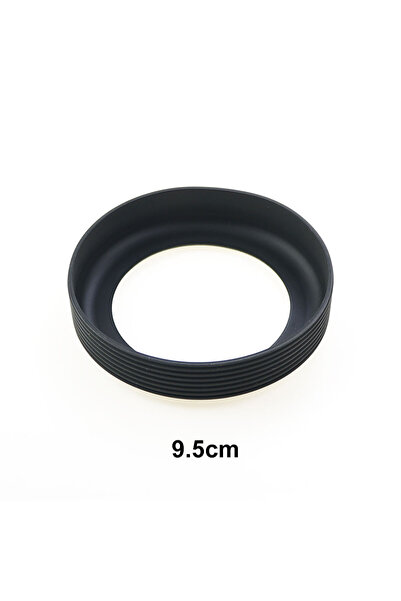 Choice12 Black JCD 9.5cm Water Cup Silicone Protective Sleeve Insulated Cup B...