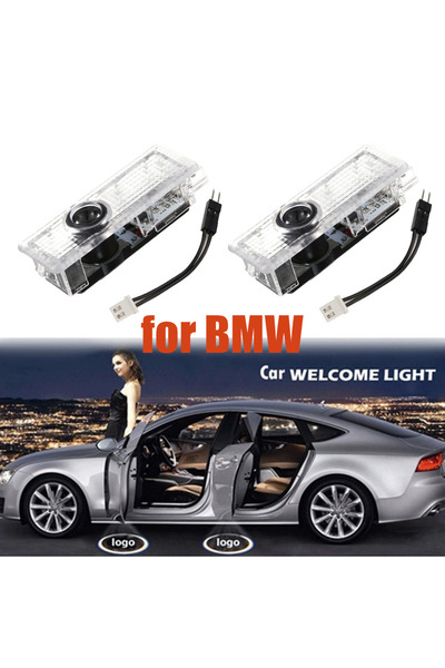 Choice BMW Logo 2pcs LED Car Door Light Decoration For BMW E90 E91 E60 E61 32...
