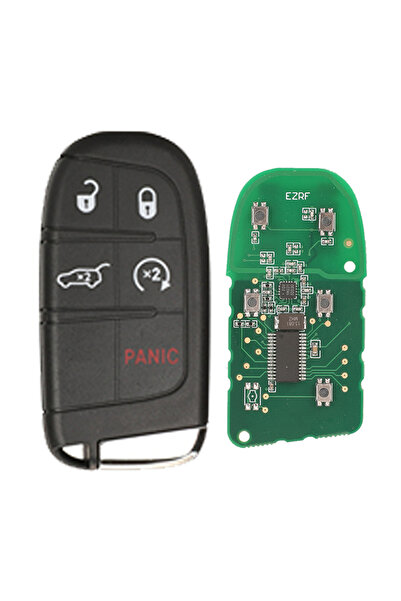 Choice6 For jeep Compass 4b plus 1b jingyuqin Remote Car Key 433Mhz ASK 4A Ch...