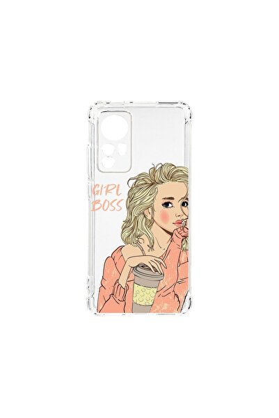 bestcase Husa BestCase¬Æ Anti Shock 1.5MM, Compatibila Cu Xiaomi 12 Pro, Girl...