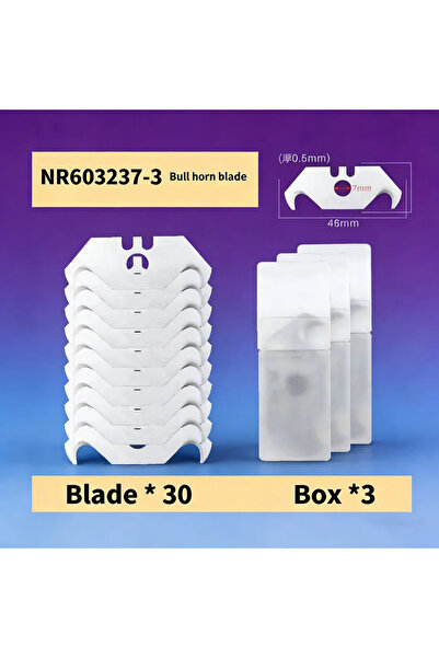 Choice4 NR603237-3 30pcs SK2 Hook Blades 10/30/50pcs | Safety Horn Utility Bl...