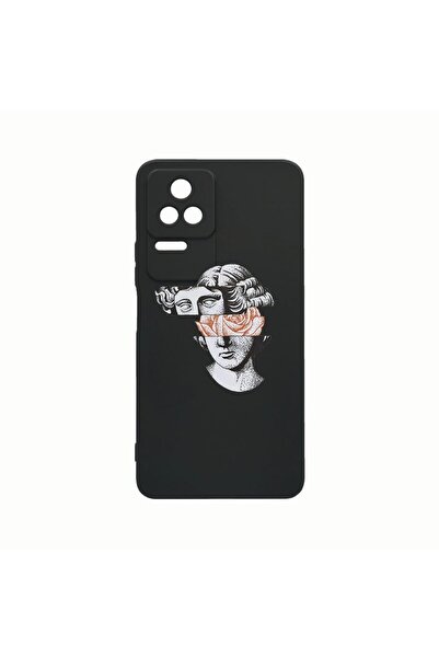 bestcase Husa Silicon, Compatibila Cu Xiaomi Poco M5s, David Statue, Rezisten...