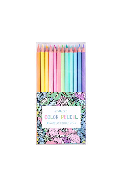 Choice6 12 Macaron A 12/24 Colors Macaron Pastel/Metallic Colored Pencil Draw...