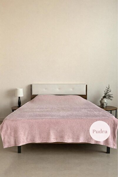Çeyiz Diyarı Welsoft Double Blanket 200X220 cm Powder