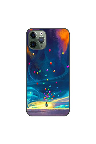 OEM Husa compatibila cu Apple iPhone 11 Pro Max Silicon Gel Tpu Model Baloane...