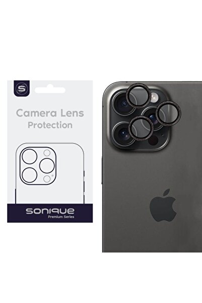 Sonique Προστασία Κάμερας με Γκλίτερ για τον Φακό Pro Apple iPhone 15 Pro / i...