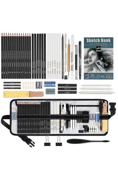 Choice5 60 pcs 14-60 pcs Drawing Set Sketching Kit - Art Supplies,for Adults ...