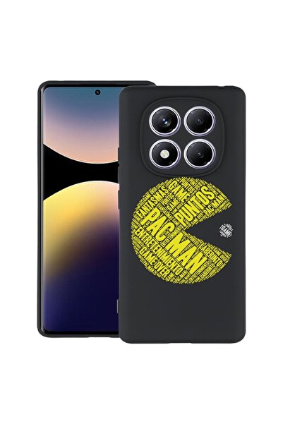 bestcase Husă pentru Xiaomi Redmi Note 15 5G cu design caligrafic PacMan, TPU...