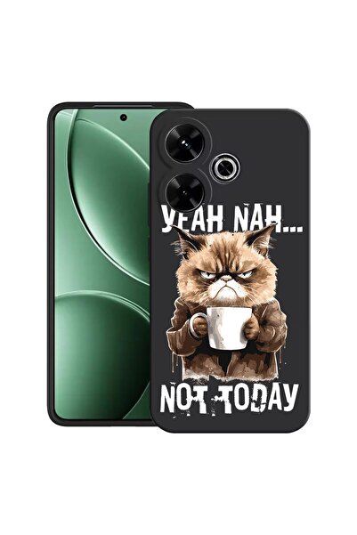bestcase Θήκη για Xiaomi Redmi 13x με Σχέδιο Not Today, TPU Ματ Εξαιρετικά Λε...