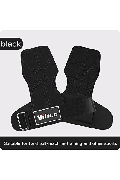 Choice8 A0139-BK 2Pcs Gym Gloves Fitness Hand Palm Protection Equipment Anti ...
