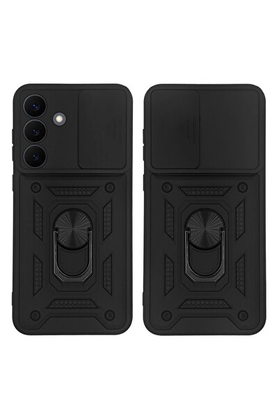 Sonique Θήκη Ring Armor CamPro για Samsung Galaxy S26 Μαύρο