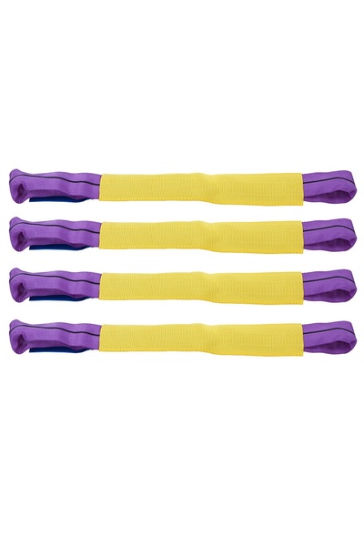 Choice YELLOW Alloy Wheel Straps Tire Straps Wheel Straps Recovery Alloy Whee...