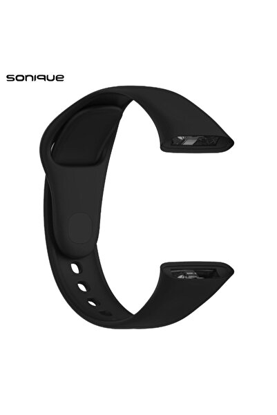 Sonique Λουράκι Σιλικόνης Color για Xiaomi Redmi Watch 3 Μαύρο
