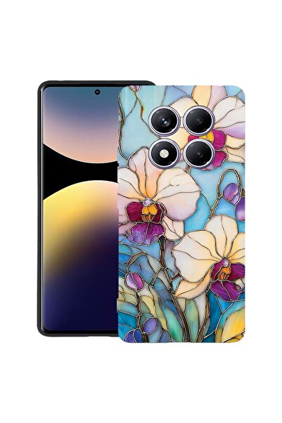 bestcase Ултра тънък TPU калъф за Xiaomi Redmi Note 14 Pro 5G, с щампован фло...