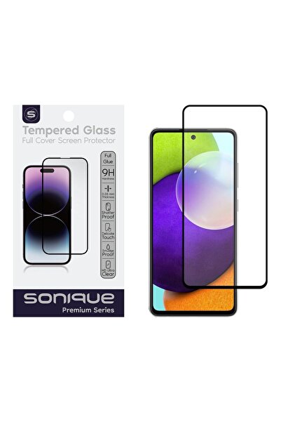 Sonique Hardy Glass Premium Series HD Full Cover 9H Samsung Galaxy A52 4G/5G ...