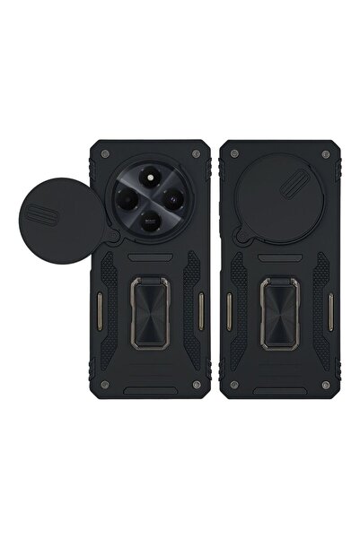 Sonique Θήκη Ring Armor CamShield για Xiaomi Redmi 14C 4G / Poco C75 4G / Red...