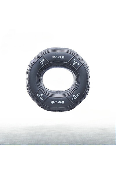 Choice GRAY Silicone grip strength ring professional hand strength training e...