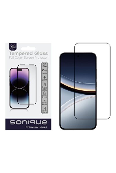 Sonique Hardy Glass Premium Series HD Full Cover 9H Xiaomi Poco F7 5G Μαύρο
