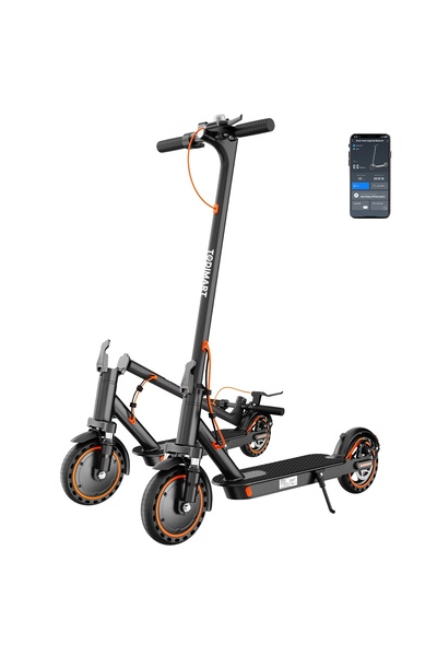 TODIMART T6 trotinetă electrică 36V 7.8Ah 25 km/h suspensie față 8.5 țoli tip...