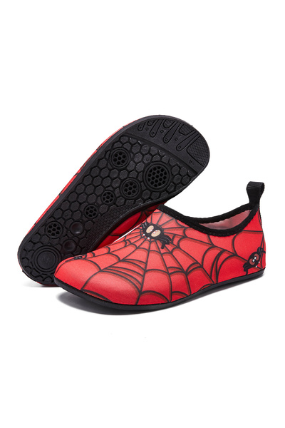 Choice3 32/33 red Children Water Beach Shoes Swimming Barefoot Girls Quick-Dr...