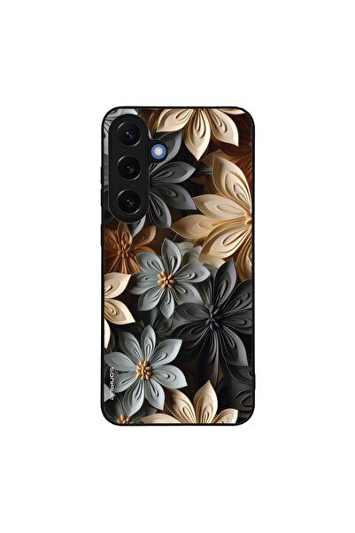 Sonique Θήκη 3D Flower Series για Samsung Galaxy S25 Plus Γκρι