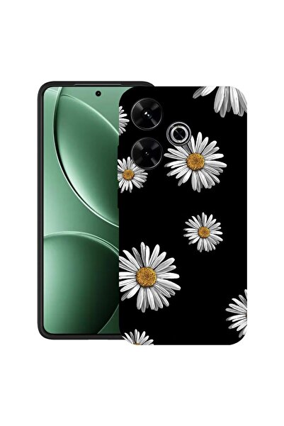 bestcase Θήκη για Xiaomi Redmi 13x με Σχέδιο Μαργαρίτας, TPU Ματ Εξαιρετικά Λ...