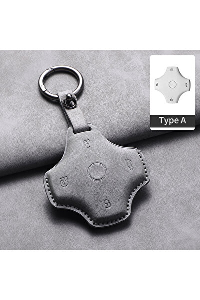 Choice7 Grey A1 Leather Car Key Case Cover For Dongfeng Eπ Eπ007 Eπ008 007 00...