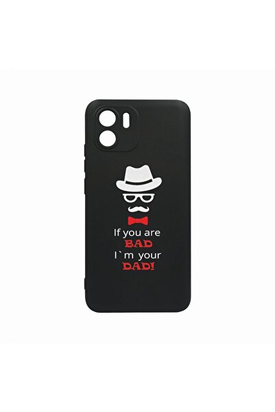 bestcase Θήκη, Συμβατή με Xiaomi Redmi A1, Bad Dad, Ανθεκτική στη φθορά, Προσ...