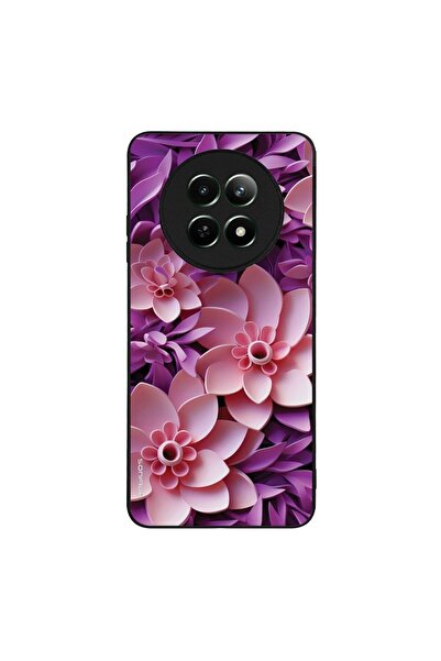 Sonique Θήκη 3D Flower Series για Realme 12 5G / Realme 12x Ροζ